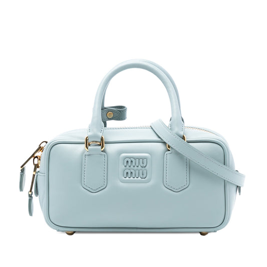 Miu Miu Arcadie in Pelle Celeste – Size 22 - Etoilux