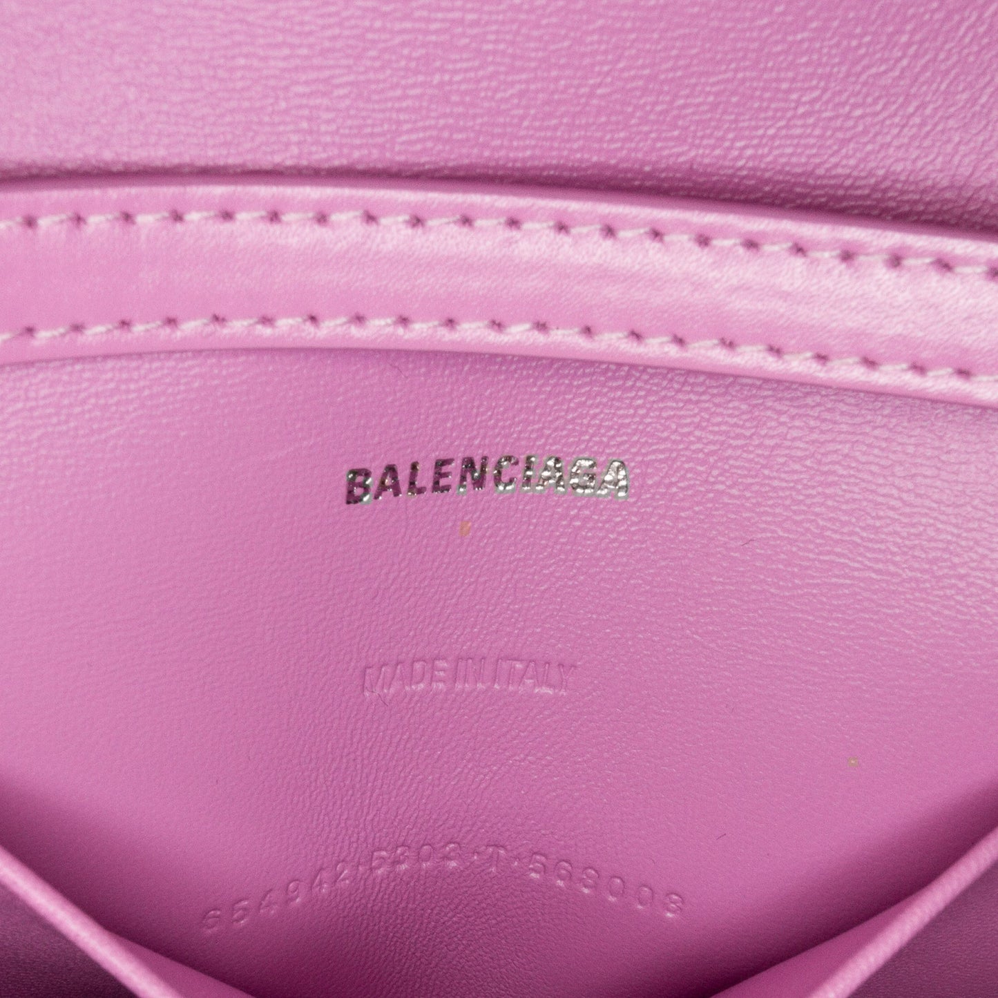 Balenciaga Hourglass Stretch Small Rosa – Pelle di Vitello – 2021 - Etoilux