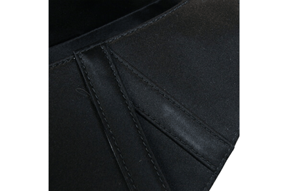 Dior Saddle Bag in raso nero con cristalli – Vintage d’eccezione - Etoilux