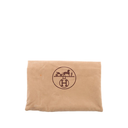 Hermès Onimaïtou Pochette Pelle di Vitello Marrone Naturale 2001 – 16 cm - Etoilux