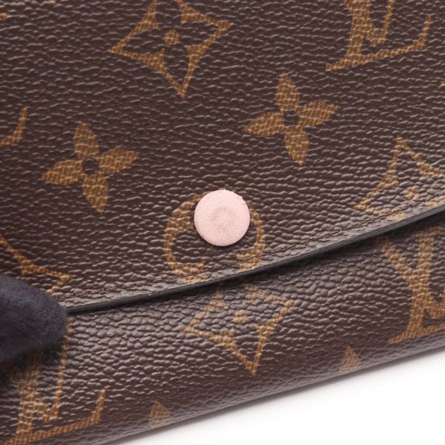 Louis Vuitton Portafoglio Sarah Monogram Canvas & Pelle Rosa Ballerina – Marrone/Rosa - Etoilux