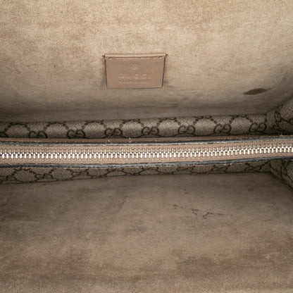 Gucci – Dionysus Medium in tela GG Supreme con finiture in suede – Marrone – 2016/2025 - Etoilux