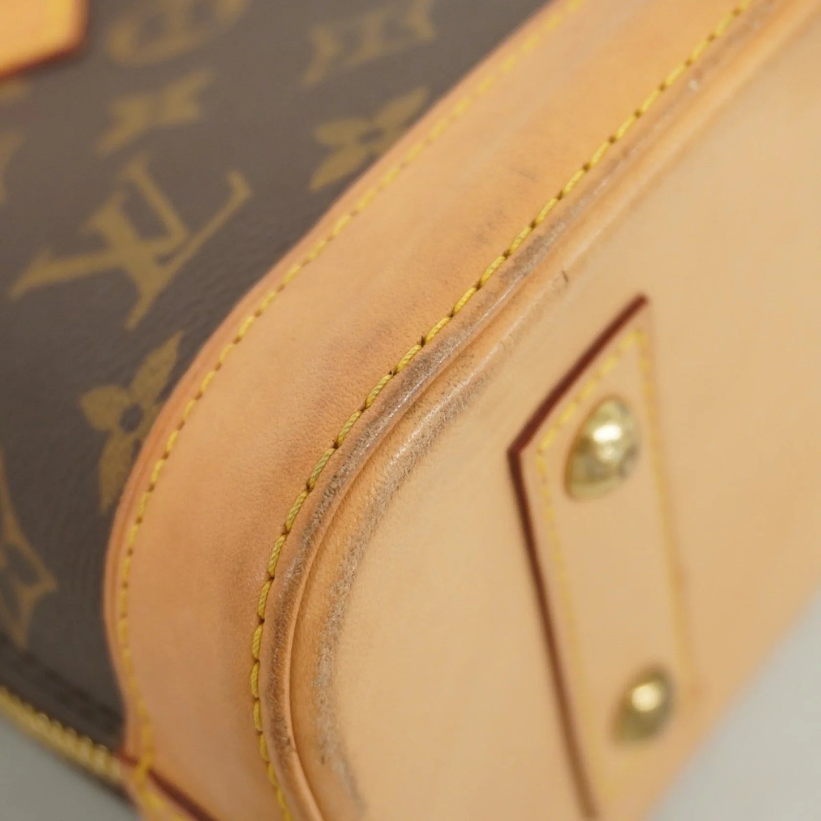 Louis Vuitton Borsa a mano Louis Vuitton Monogram Alma BB M46990 marrone da donna - Etoilux