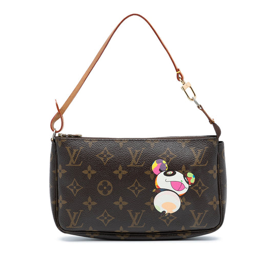Louis Vuitton Pochette Accessoires Murakami Panda fronte