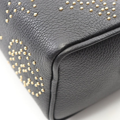 Louis Vuitton Nano Speedy Studs Taurillon Noir – 17 cm - Etoilux
