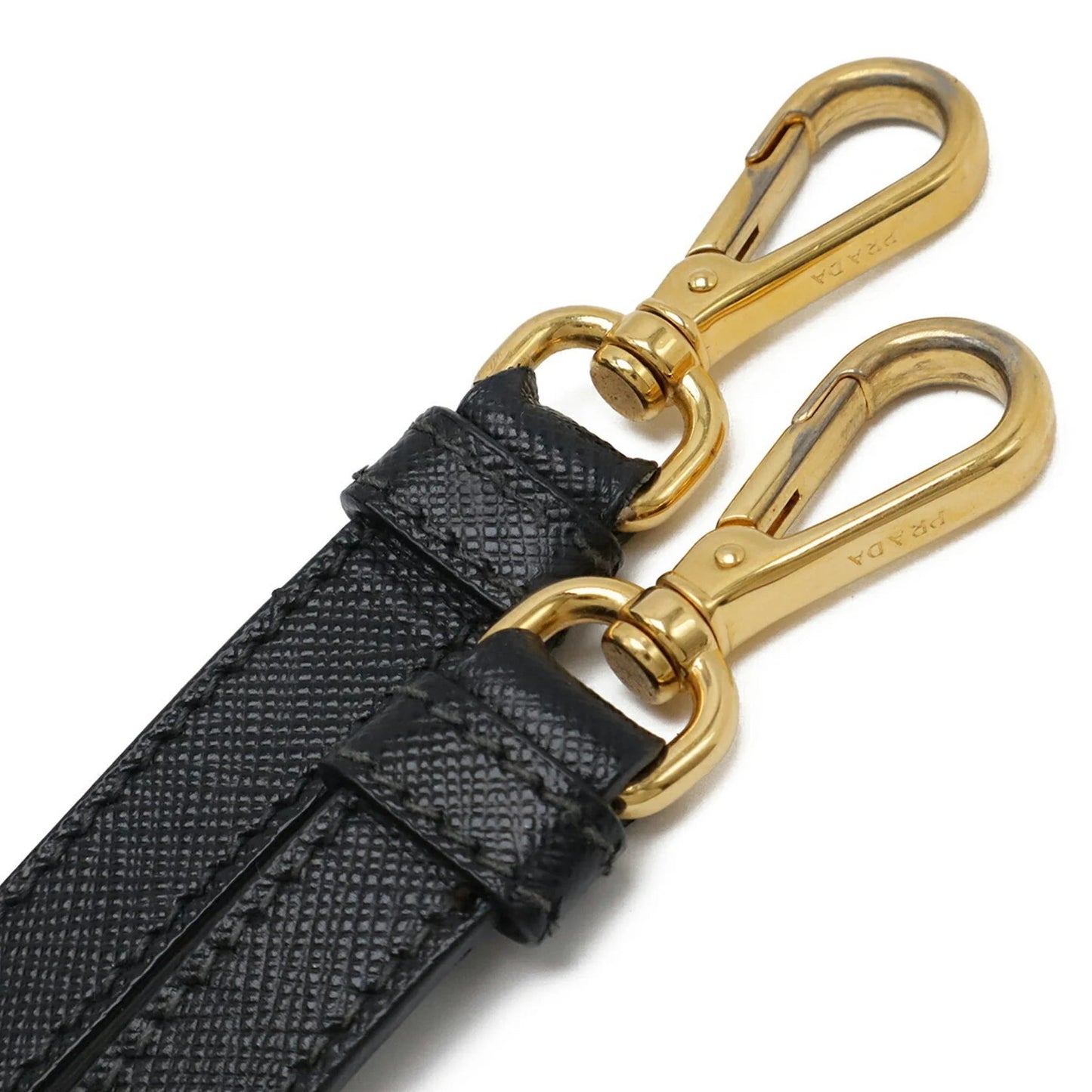 Prada Galleria BN1801 – Borsa a mano/tracolla in pelle Saffiano nera - Etoilux