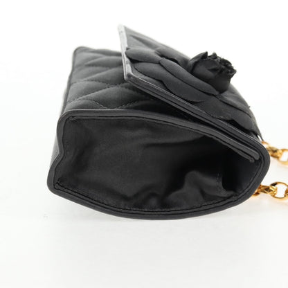 Chanel Mini Flap Bag Vintage Camellia Raso Nero – 15 cm - Etoilux