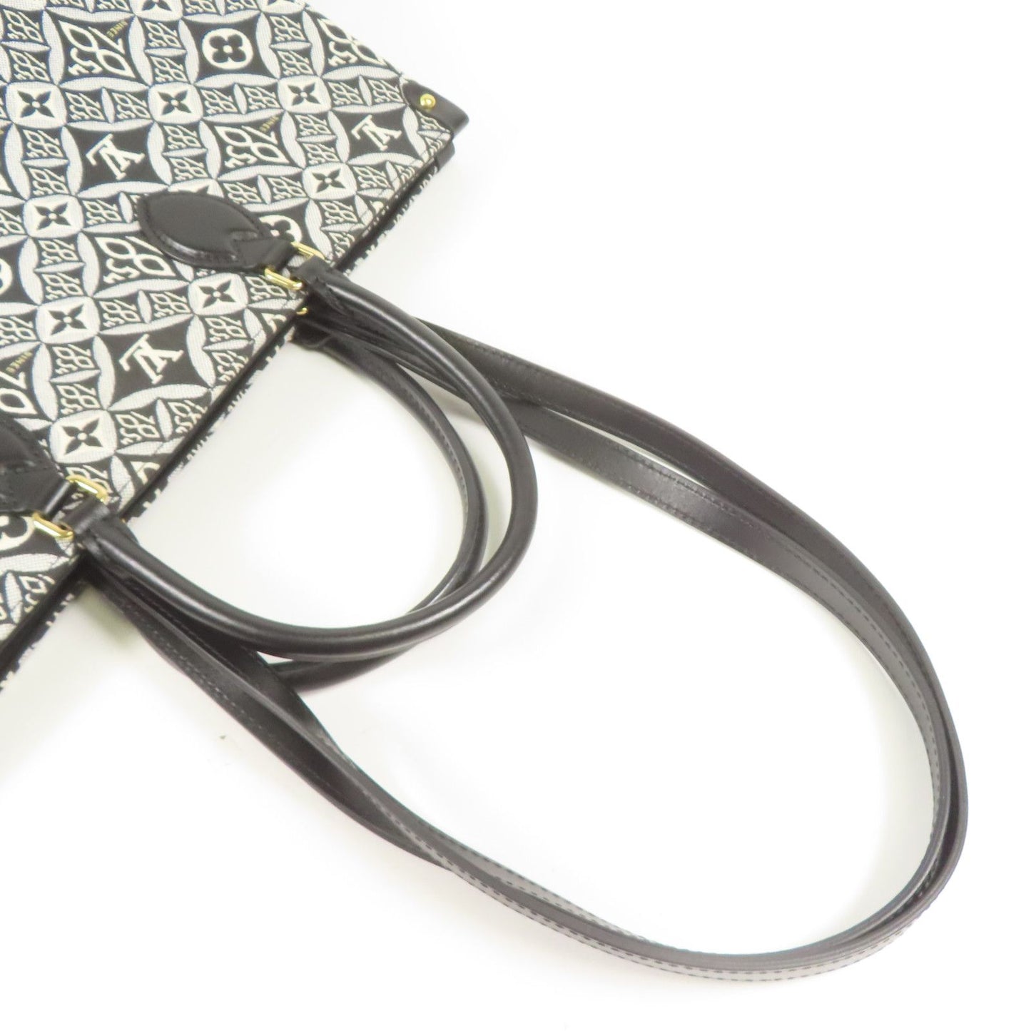 Louis Vuitton OnTheGo GM – Monogram Jacquard Since 1854 Noir/Blanc – 41 cm - Etoilux