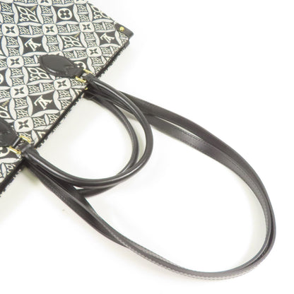 Louis Vuitton OnTheGo GM – Monogram Jacquard Since 1854 Noir/Blanc – 41 cm - Etoilux