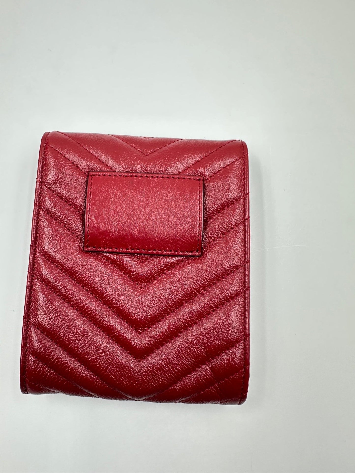 Gucci GG Marmont Multi Pochette Belt Bag Pelle Matelassé Rossa – Set 3 Pezzi - Etoilux