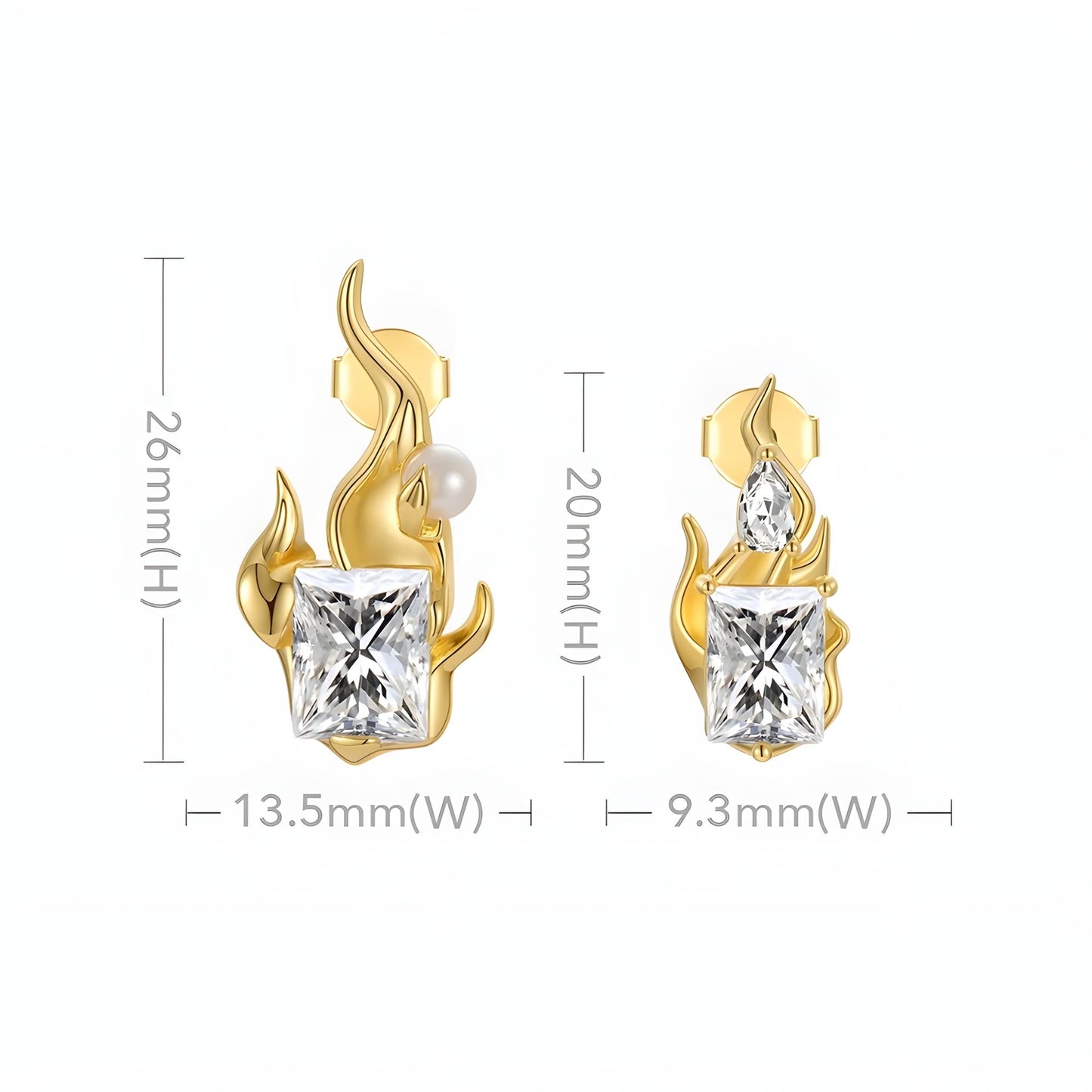 BEHI NIKOLA EARRINGS - Etoilux