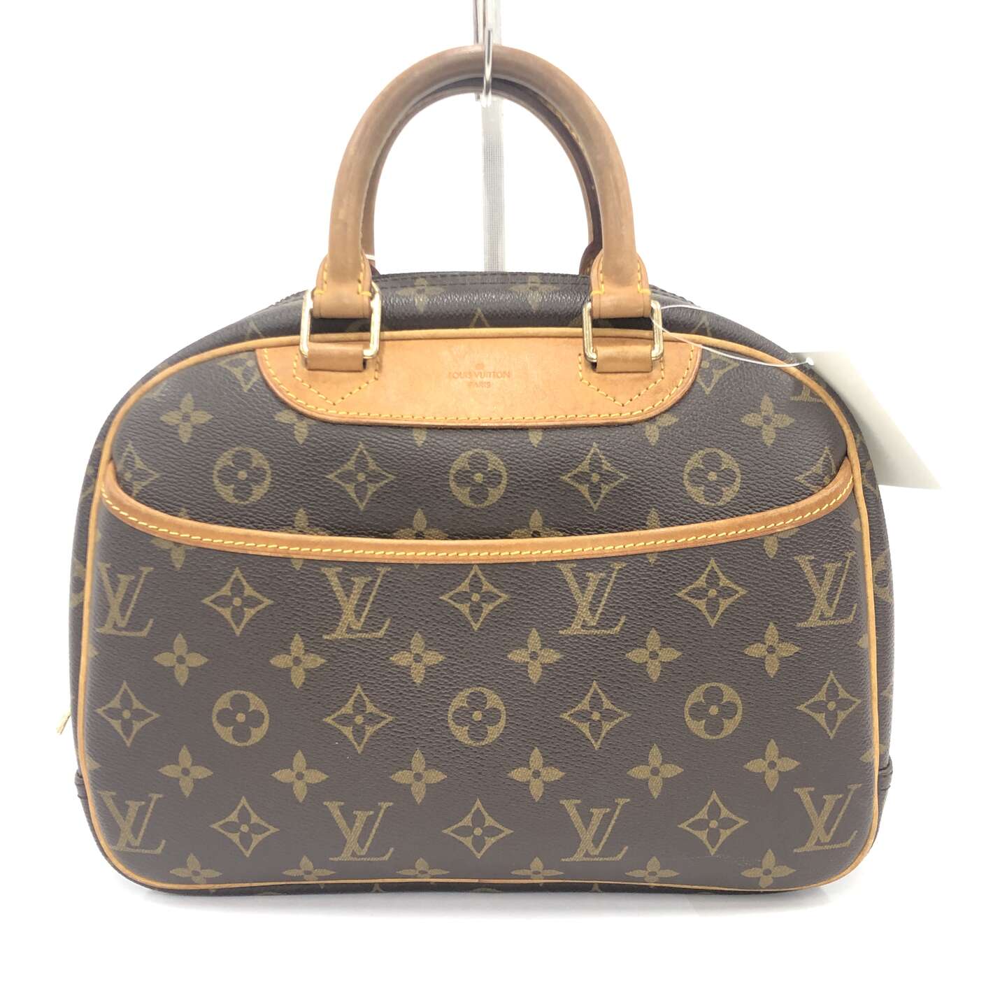 Louis Vuitton Trouville Monogram fronte con manici