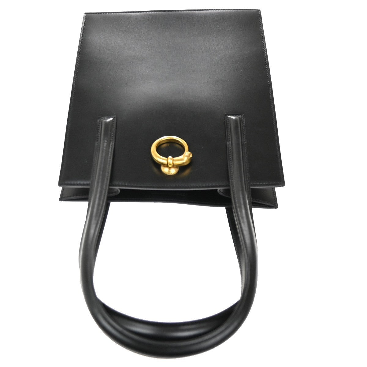 Cartier Panthère Tote Pelle Box Nera Hardware Oro – Vintage - Etoilux