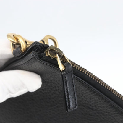 Gucci GG Marmont Pouch Pelle nera con logo GG – Pochette iconica - Etoilux