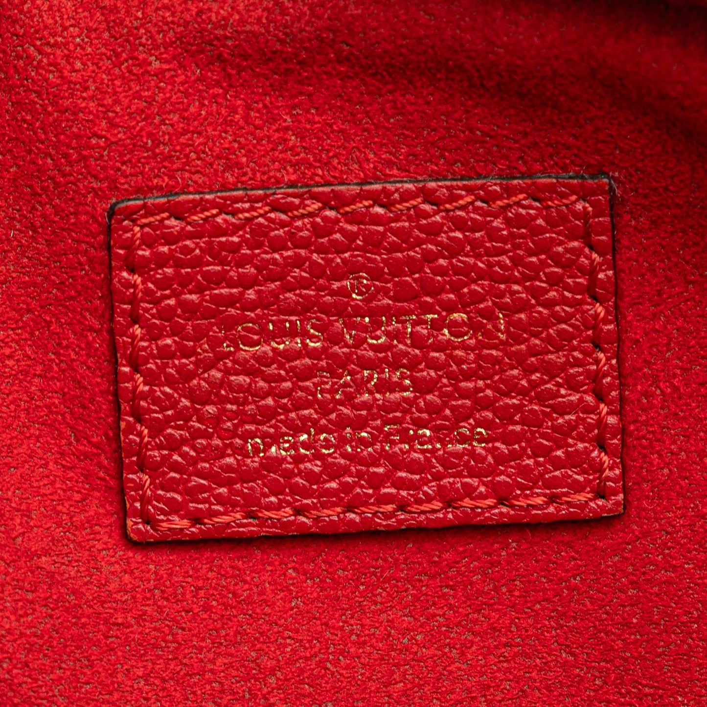 Louis Vuitton Twice Monogram / Taurillon Rouge – 23 cm - Etoilux