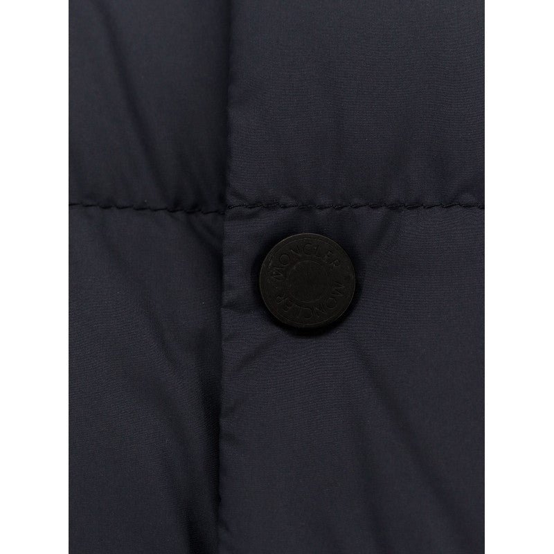 Moncler – Piumino Lyco Ultrasoft Nylon Blu – Uomo - Etoilux