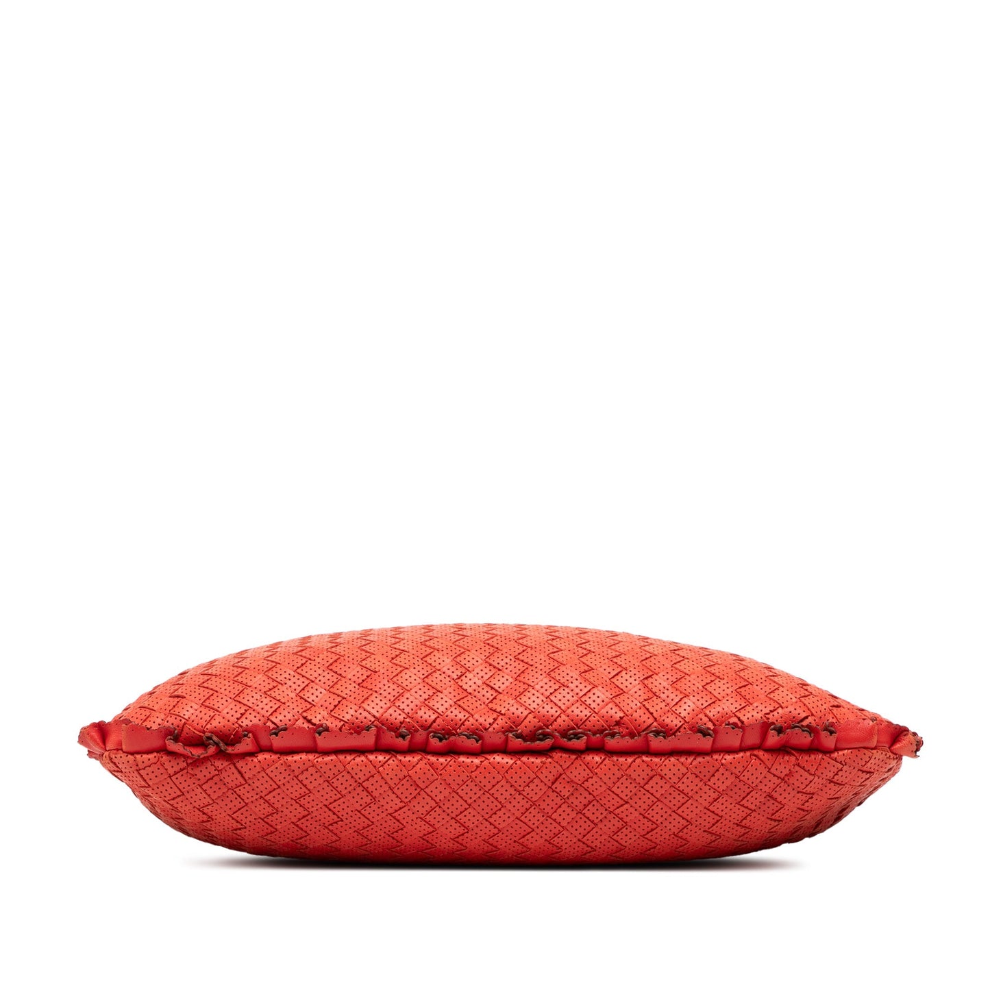 Bottega Veneta Veneta Hobo Piccola Intrecciato Traforato Rosso – Nappa – Made in Italy - Etoilux