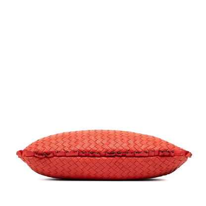 Bottega Veneta Veneta Hobo Piccola Intrecciato Traforato Rosso – Nappa – Made in Italy - Etoilux