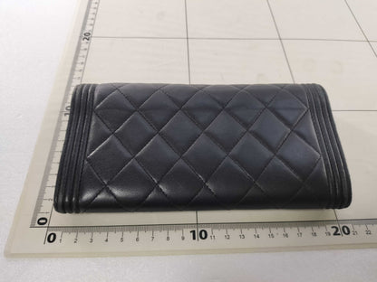 Chanel Boy Flap Pelle di Agnello Trapuntata Nera – 19,5 cm - Etoilux