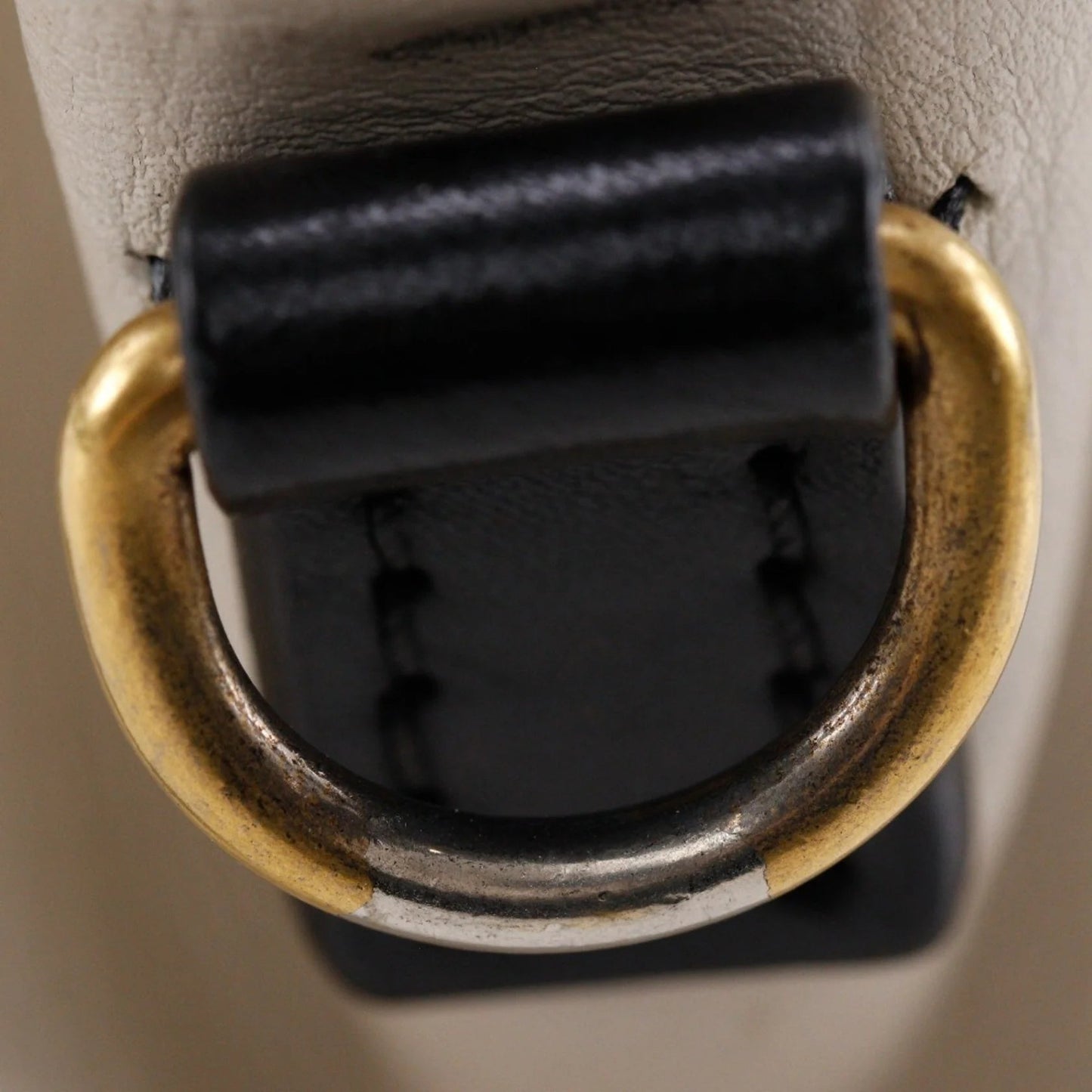 Céline Nano Luggage in Pelle Tricolore – Nero, Marrone e Bianco Sporco - Etoilux