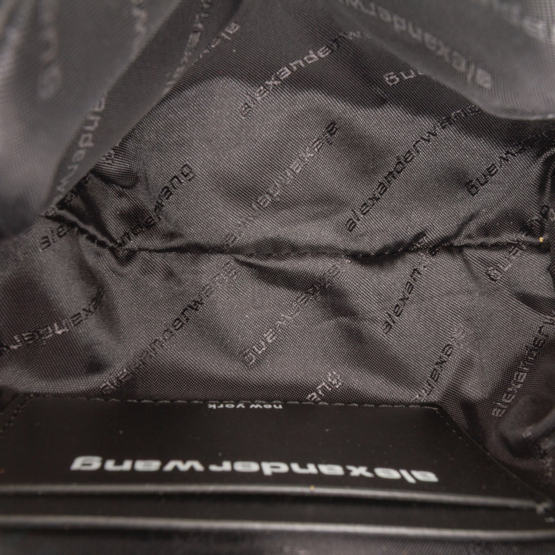 Alexander Wang Heiress Crystal Mesh Nero – 19 cm - Etoilux