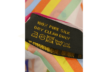 Louis Vuitton – Foulard in seta Multicolor Monogram Rainbow - Etoilux
