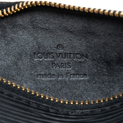 Louis Vuitton Pochette Papillon Epi Noir – 15 cm - Etoilux