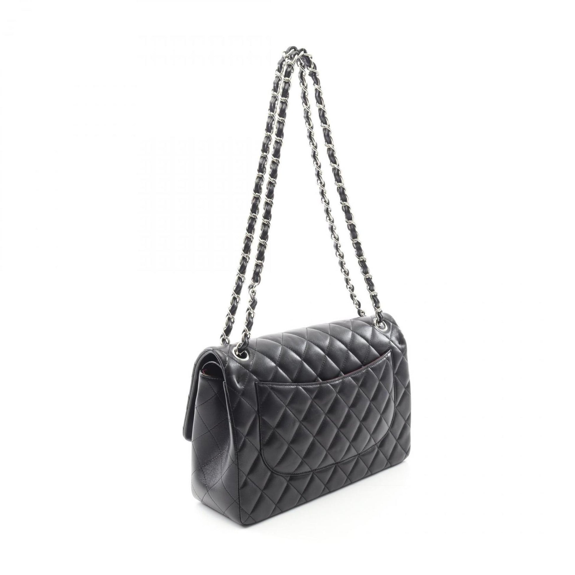Chanel Timeless Classic Flap Medium – Pelle Nera con Hardware Argentato - Etoilux