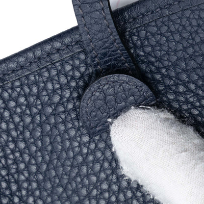 Hermès Evelyne TPM – Pelle Clemence Bleu Nuit (2018) - Etoilux