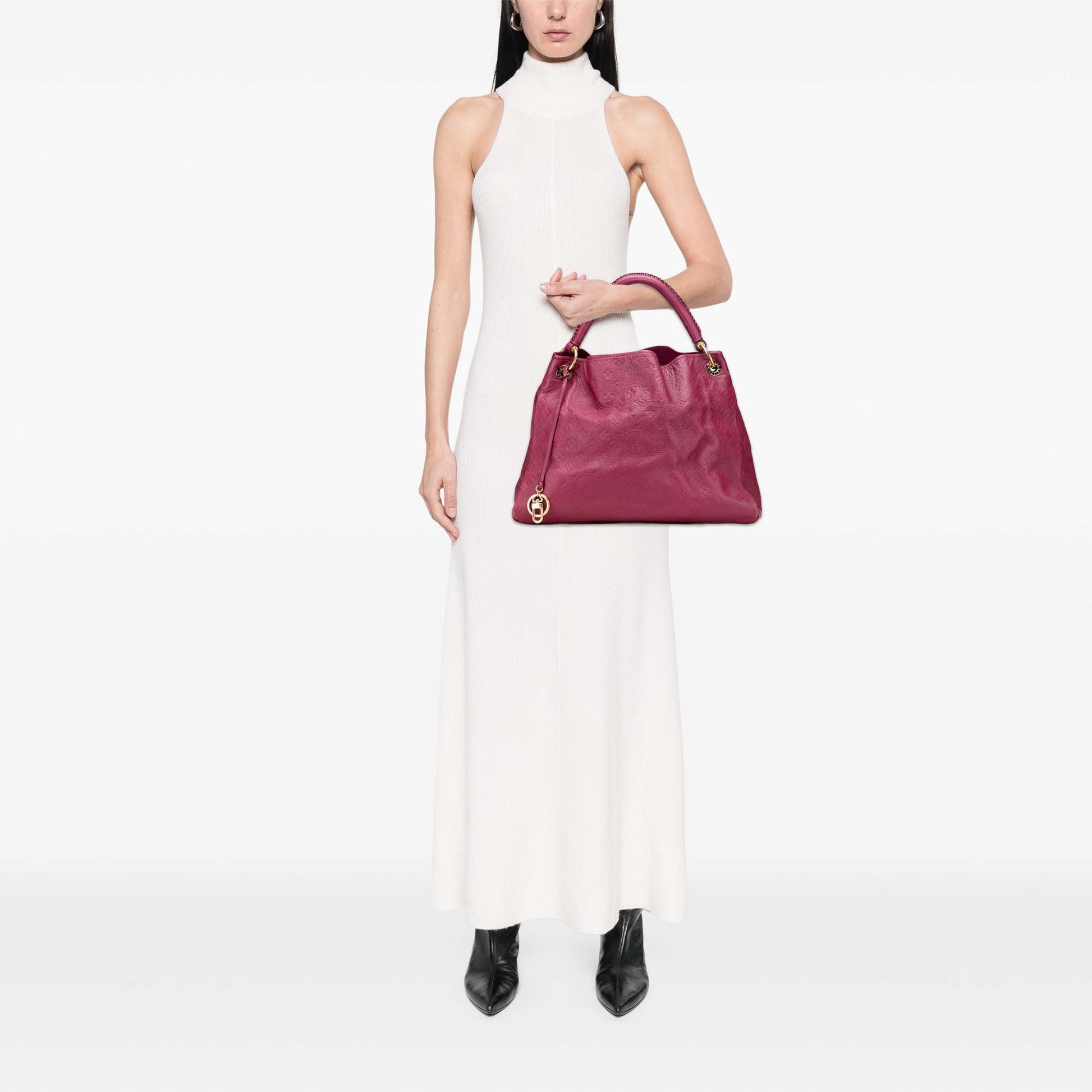 Louis Vuitton Artsy MM Monogram Empreinte – Pelle Rossa – 2012 - Etoilux