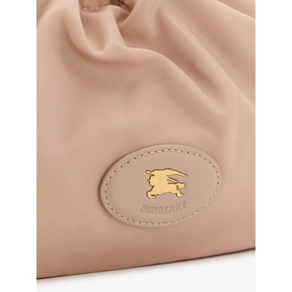 Burberry Drawstring Clutch in nylon rosa cipria – Nuova da boutique - Etoilux