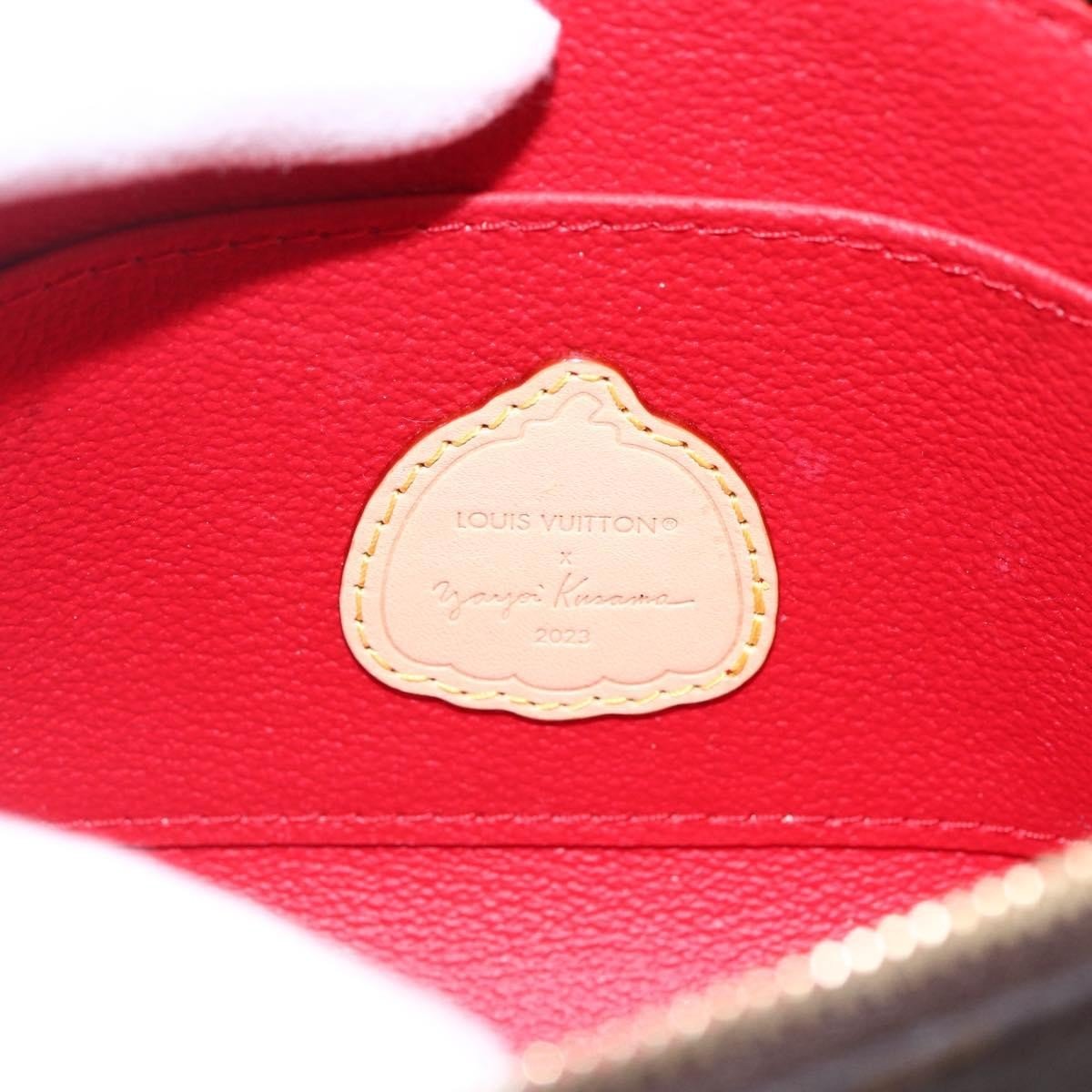 Louis Vuitton × Yayoi Kusama Cosmetic Pouch Tela Monogram Pois Dipinti 2023 - Etoilux