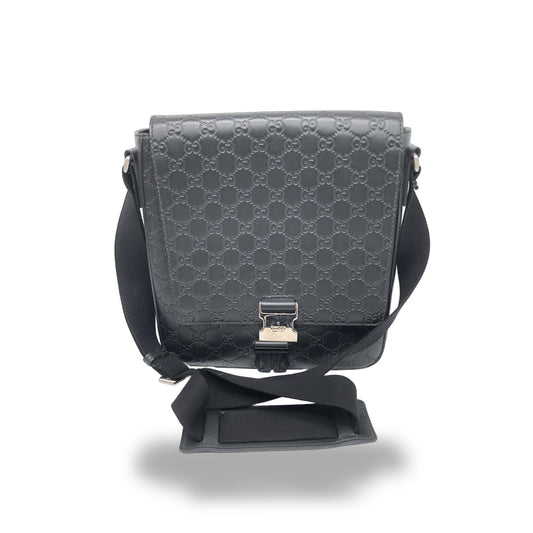 Gucci Buckle Flap Messenger - Etoilux