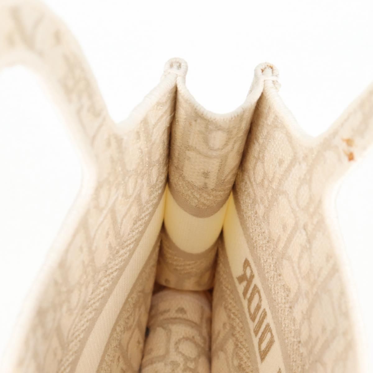Christian Dior Book Tote Mini – Tela Trotter Beige – Made in Italy - Etoilux