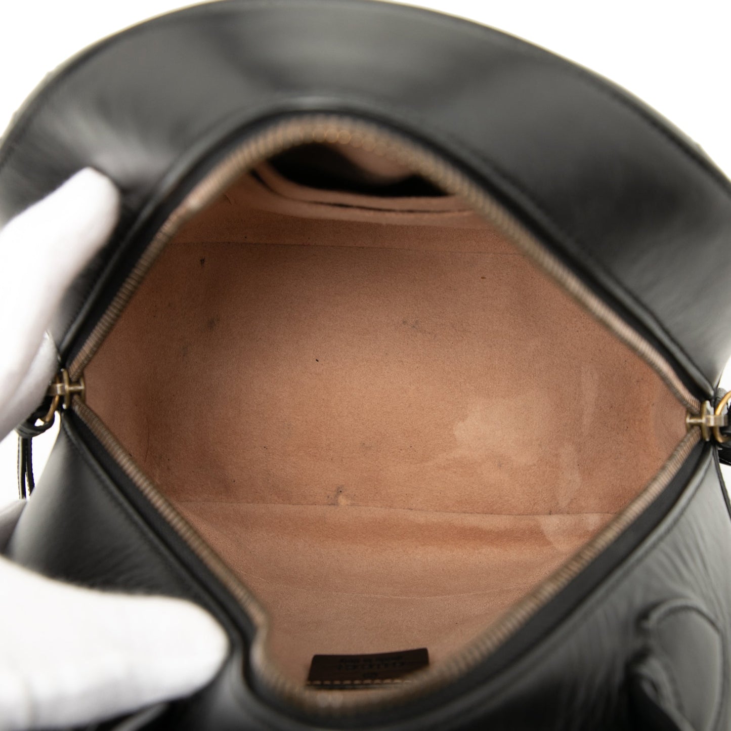 Gucci GG Marmont Matelassé Animalier Backpack – Pelle Nera - Etoilux