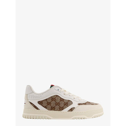 Gucci Sneakers basse Re - Web in pelle e camoscio con inserti in tessuto GG Supreme - Etoilux