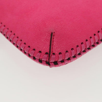 Stella McCartney Falabella Mini Tote Shaggy Deer Fuchsia Hardware Ruthenium - Etoilux