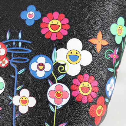 Louis Vuitton Neverfull MM – Monogram Empreinte Nero – Limited Edition Takashi Murakami Flowers - Etoilux