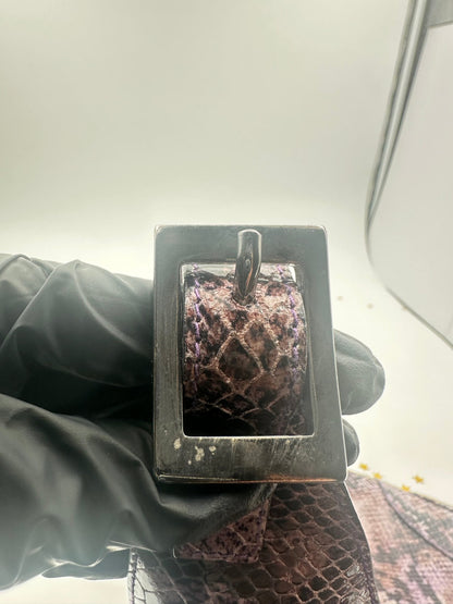 Gucci Jackie Hobo in Pelle Stampa Pitone – Vintage - Etoilux