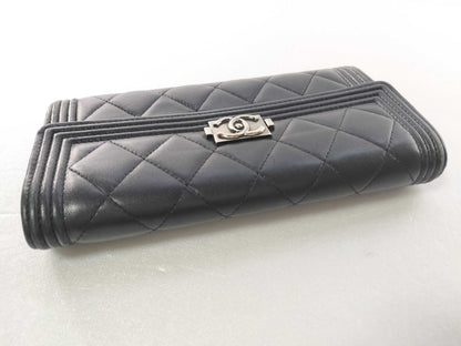 Chanel Boy Flap Pelle di Agnello Trapuntata Nera – 19,5 cm - Etoilux