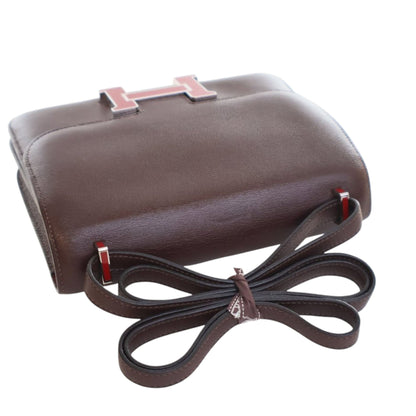 HERMÈS Constance 18 Mini Swift Rouge Sellier - Etoilux
