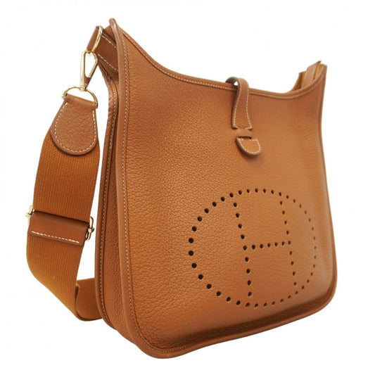 Hermès – Evelyne PM Taurillon Clemence Gold (2000) - Etoilux