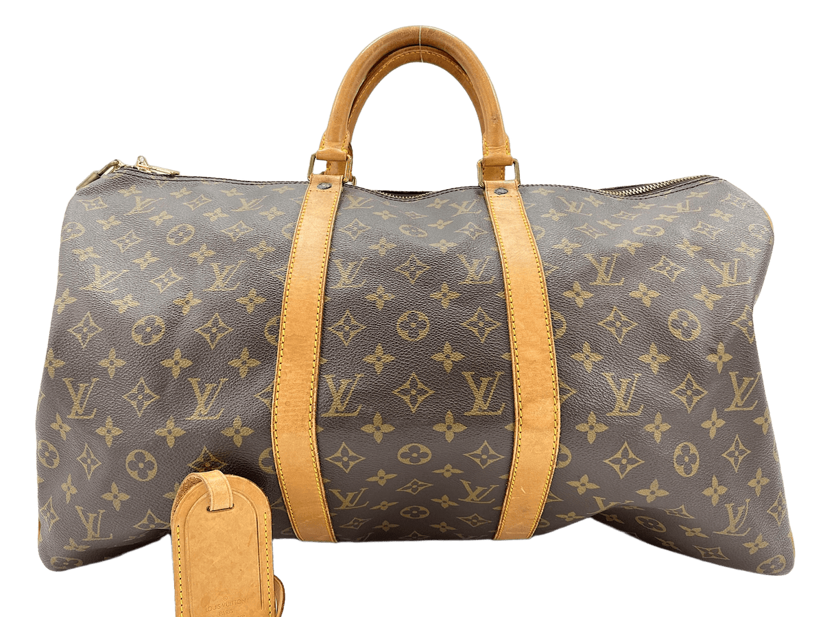 Louis Vuitton Borsa a mano con zip – Vachetta