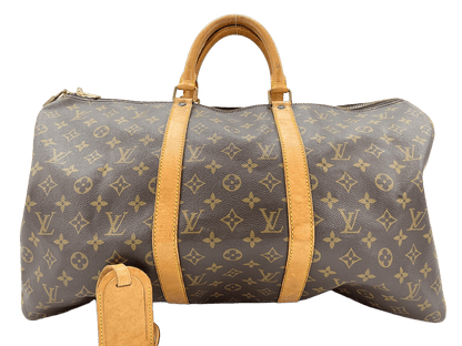 Louis Vuitton Borsa a mano con zip – Vachetta