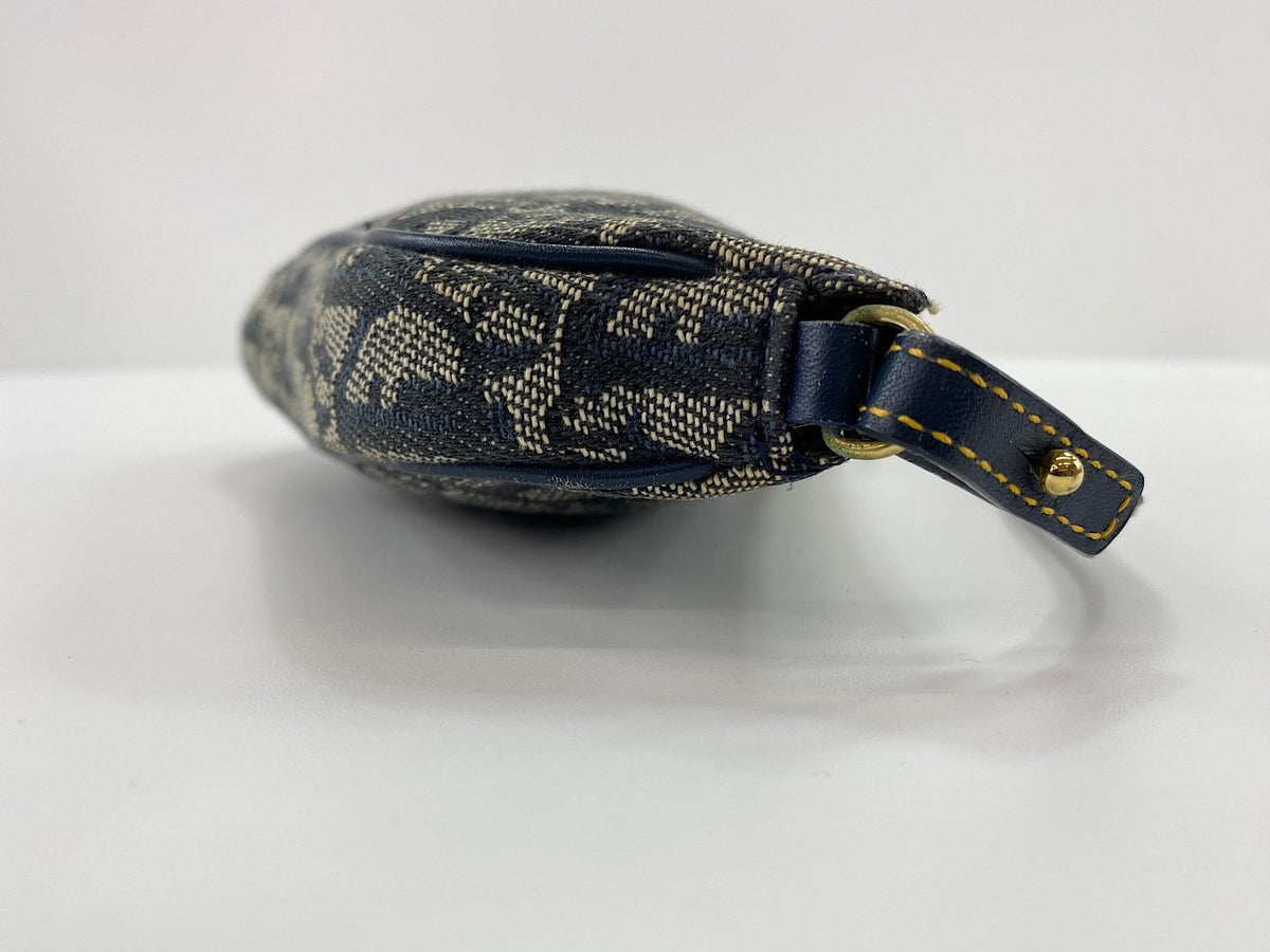Dior Borsa in Tela Blu Navy - Etoilux