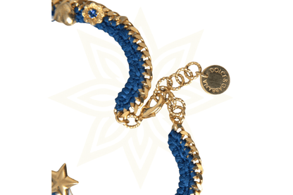 Dolce & Gabbana Bracciale Iam The Star con catena in ottone color oro - Etoilux