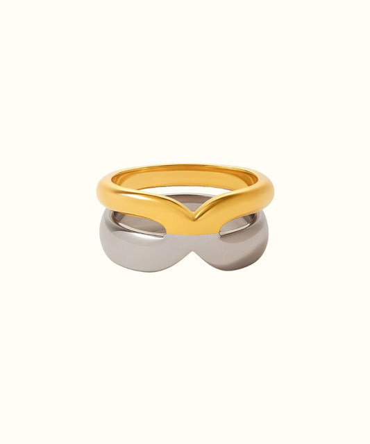 Anello Bicolor Duo - Etoilux