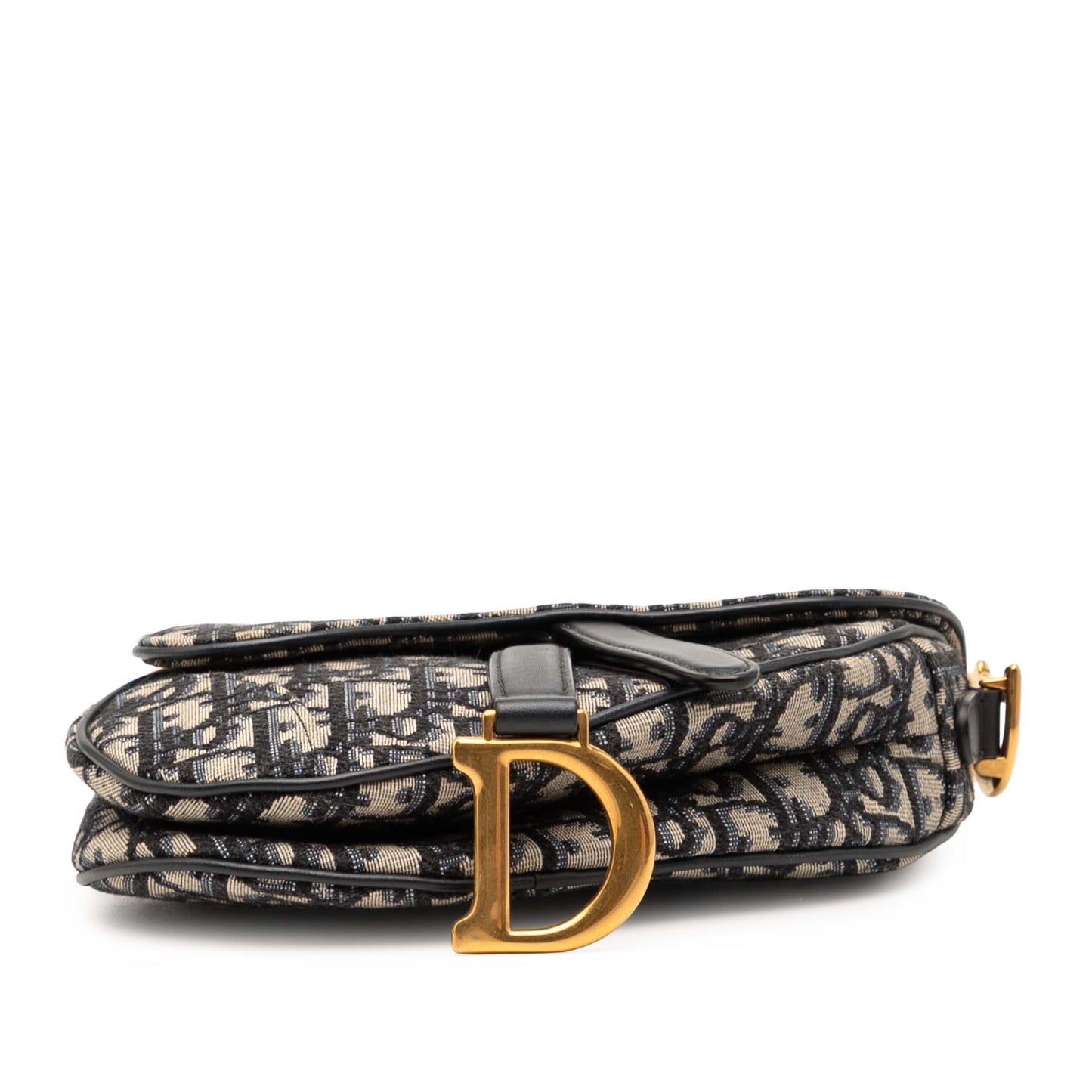 Dior Saddle Bag – Oblique Canvas Blu – 2019 - Etoilux