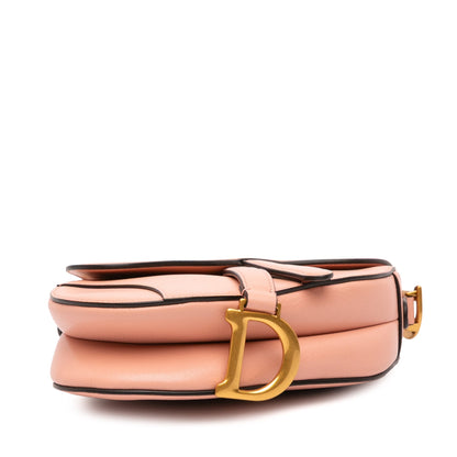 Christian Dior – Saddle Bag in Pelle Rosa Cipria – 2020 – Small - Etoilux