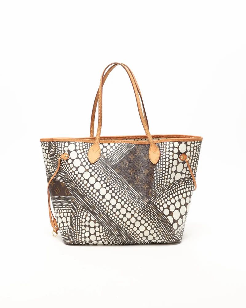  Louis Vuitton Neverfull MM Yayoi Kusama Monogram 